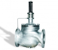 自力式压力香蕉视频官网安装完毕后设定好压力值即可投入自动运行