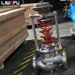 如何通过自力式压力香蕉视频官网的开启和关闭来实现对流体压力的调节？